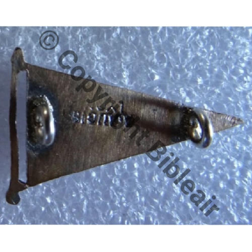 246  1934.40 4e DRILLE BR.246 GR.2.55  A.AUGIS LYON 2 Lign 2Anneaux Dos lisse 22x12mm Src.P.GOUT 226Eur11.25 